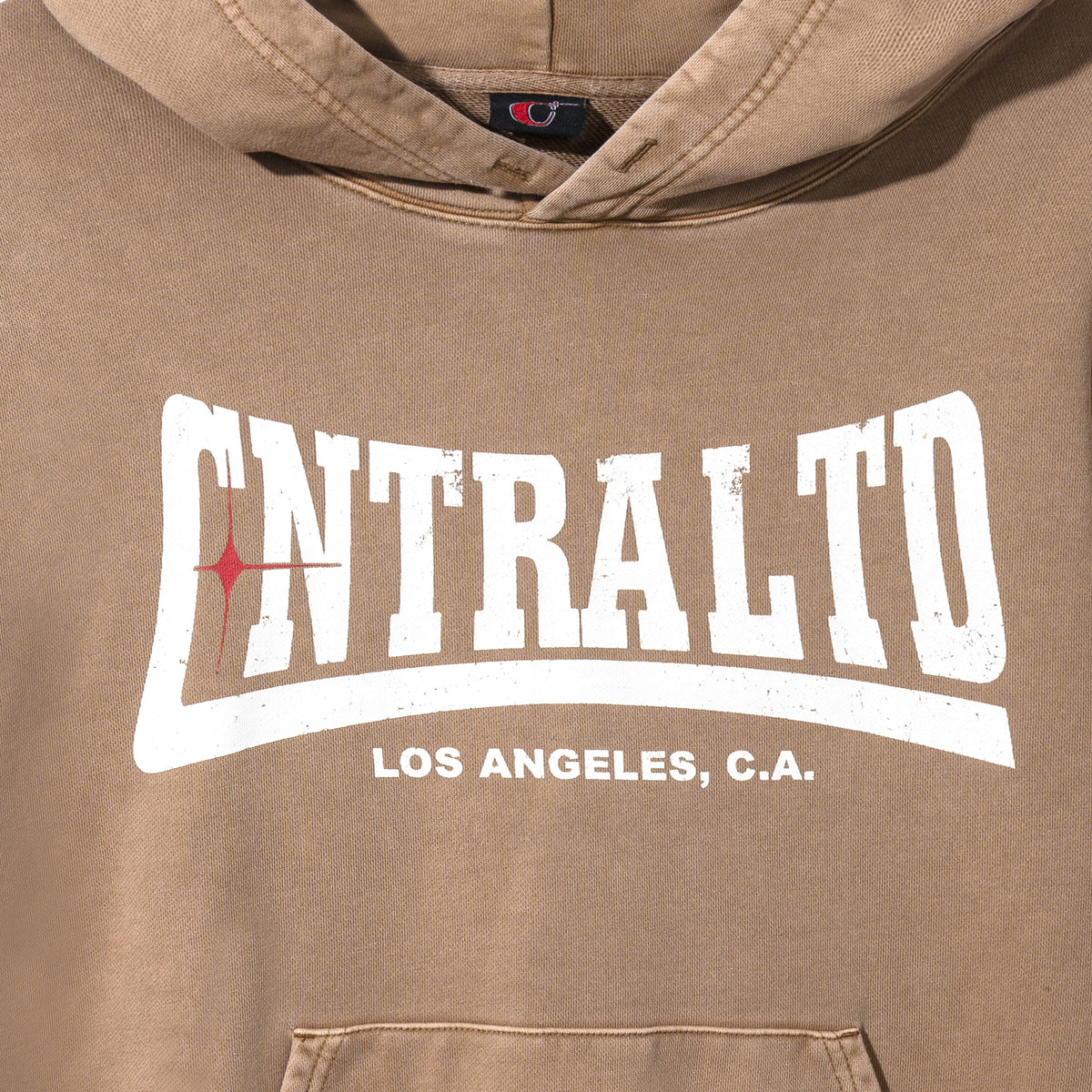 Crosshair Hoodie - Taupe