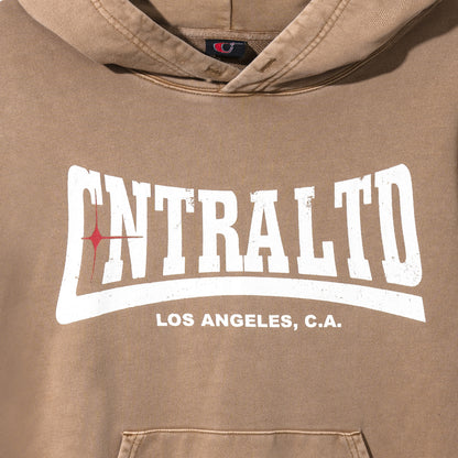 Crosshair Hoodie - Taupe