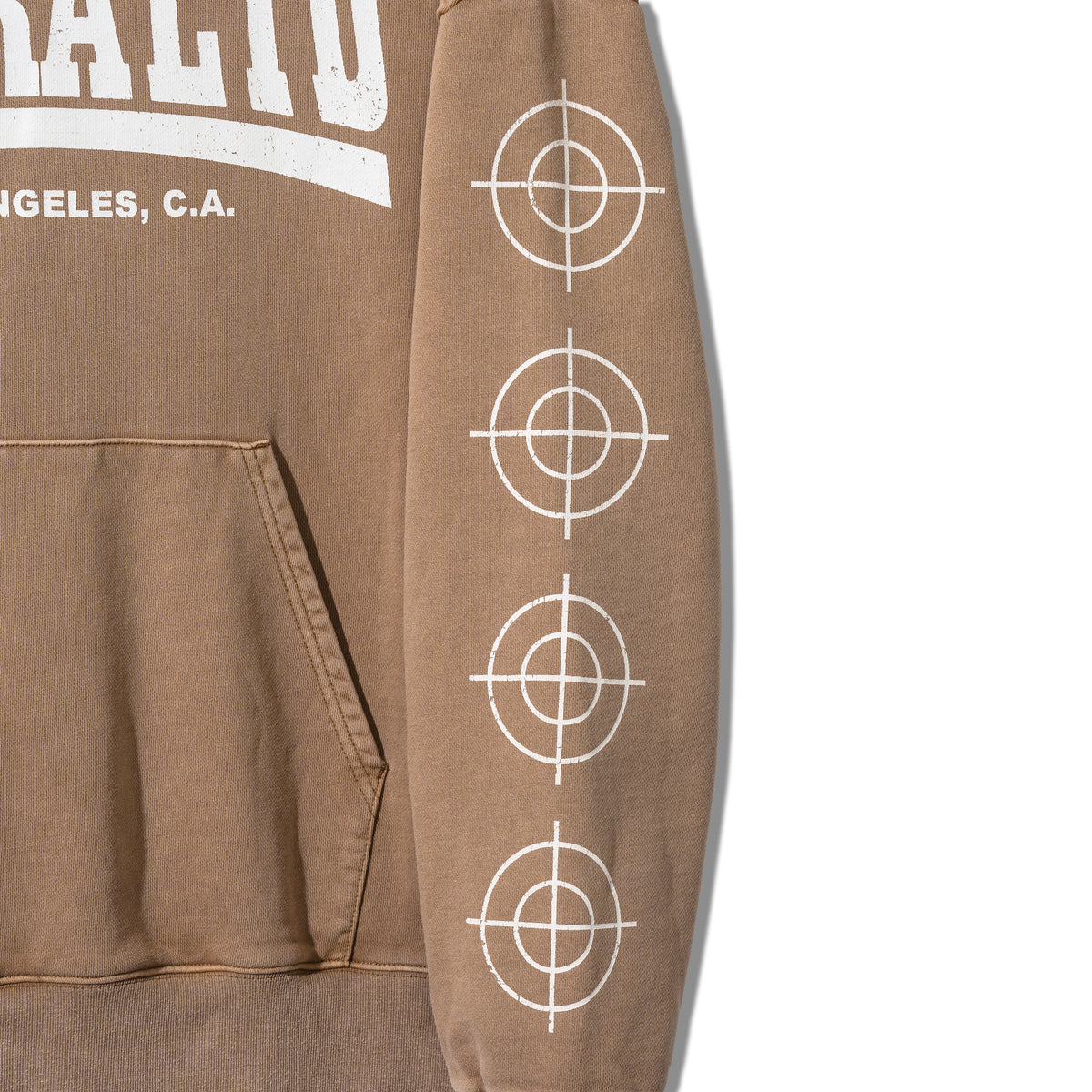 Crosshair Hoodie - Taupe
