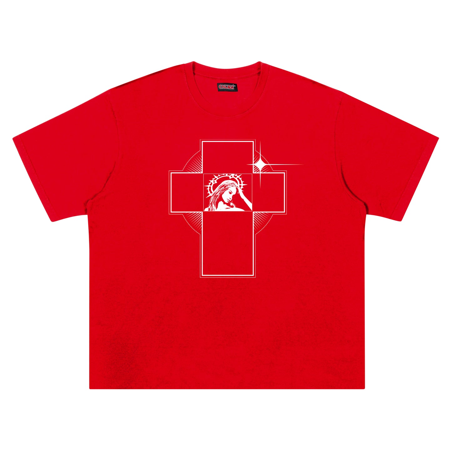 Cross Logo T-Shirt (Red)